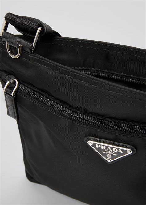 prada crossbody bag leather black|Prada nylon crossbody bag small.